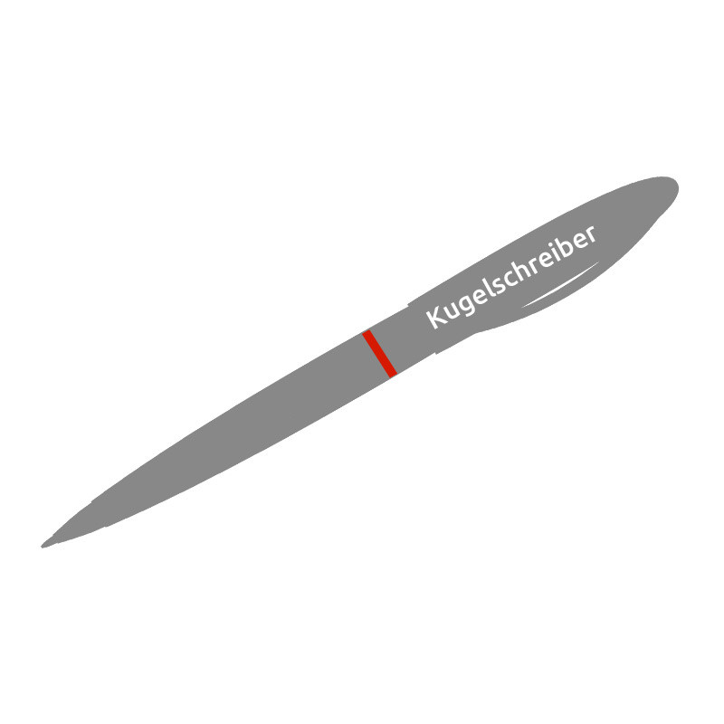 Kugelschreiber 1-farbig Kunststoff