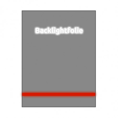 Backlightfolie DIN A2