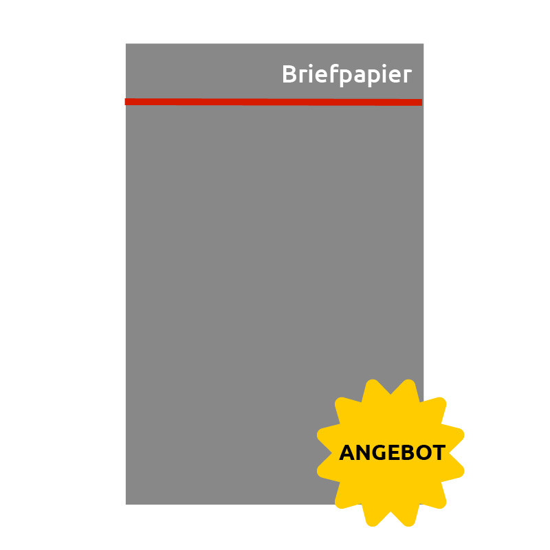 Briefpapier ANGEBOT