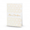 Minimalist Gold Christmas Weihnachtskarte