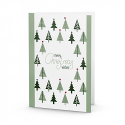 Merry Christmas wishes Weihnachtskarte