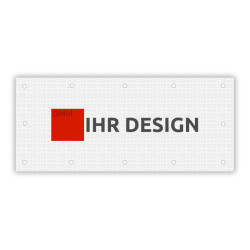 300x50cm Mesh Werbebanner