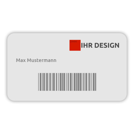 Plastikkarten Personalisierung & Barcode