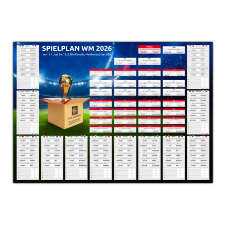 Spielplan A2 in Ihrem Design